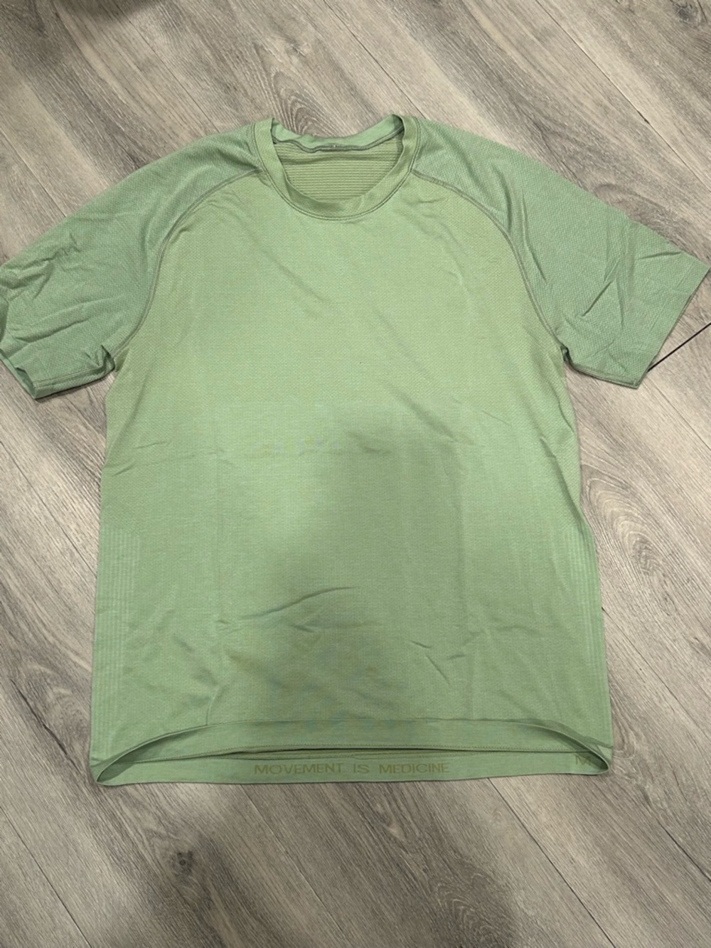 lululemon athletica Green Short Sleeve Performance Tee
